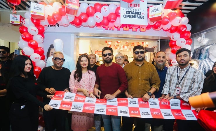 Tahsan Khan and Tasnia Farin Inaugurate MICLO’s New Showroom in Chattogram